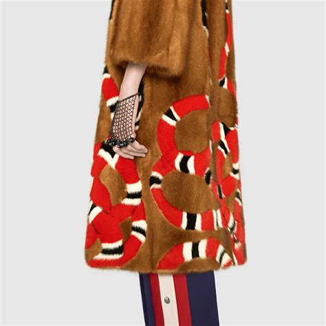 2017 gucci coat|gucci fur coats female.